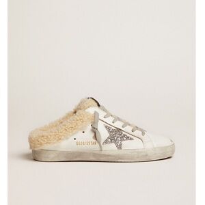 Women’s Golden Goose Shearling Super Star Sabots - SZ 37
